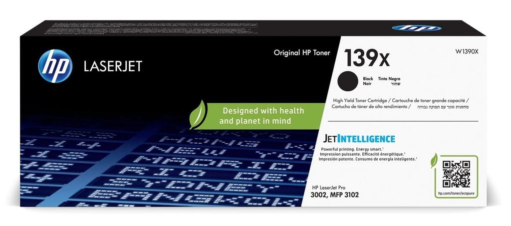 Original HP 139X Black High Capacity Toner Cartridge W1390X