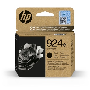 HP Original 924E Black High Capacity Inkjet Cartridge 4K0V0NE