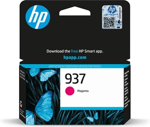 HP Original 937 Magenta Inkjet Cartridge 4S6W3NE