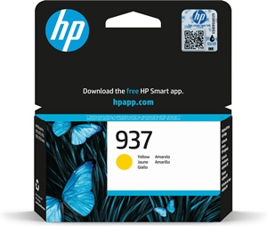 Original HP 937 Yellow Inkjet Cartridge 4S6W4NE