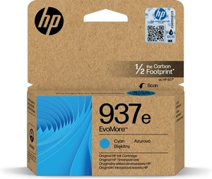 Original HP 937E Cyan High Capacity Inkjet Cartridge 4S6W6NE