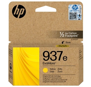 HP Original 937E Yellow High Capacity Inkjet Cartridge 4S6W8NE