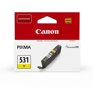 Canon Original CLI-531Y Yellow Inkjet Cartridge 6121C001