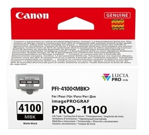 Canon Original PFI-4100MBK Matt Black Inkjet Cartridge 6776C001