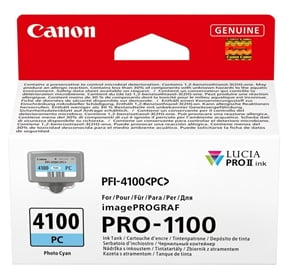 Original Canon PFI-4100PC Photo Cyan Inkjet Cartridge 6781C001