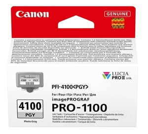 Canon Original PFI-4100PGY Photo Grey Inkjet Cartridge 6784C001