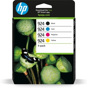 HP Original 924 Four Colour Inkjet Multipack 6C3Z1NE