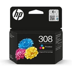 HP Original 308 Tri-Colour Inkjet Cartridge 7FP20UE