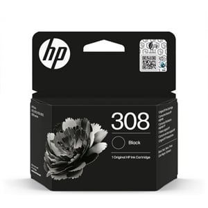 HP Original 308 Black Inkjet Cartridge 7FP21UE