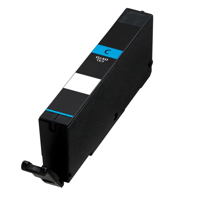 Compatible Canon CLI-531C Cyan Ink cartridge High Capacity