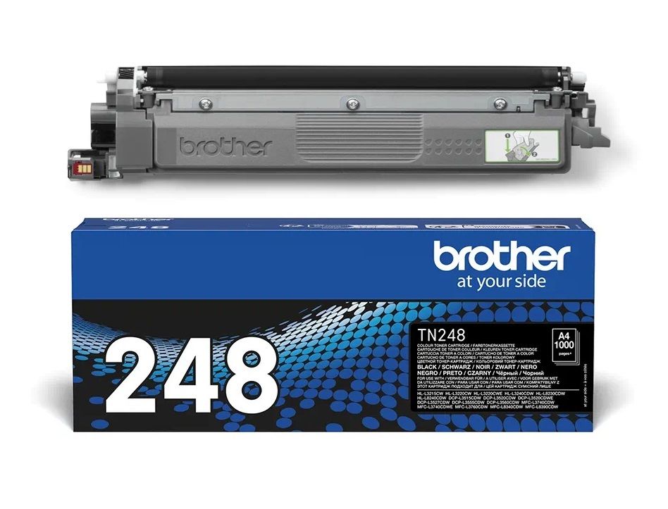 Original Brother TN-248BK Black Toner Cartridge