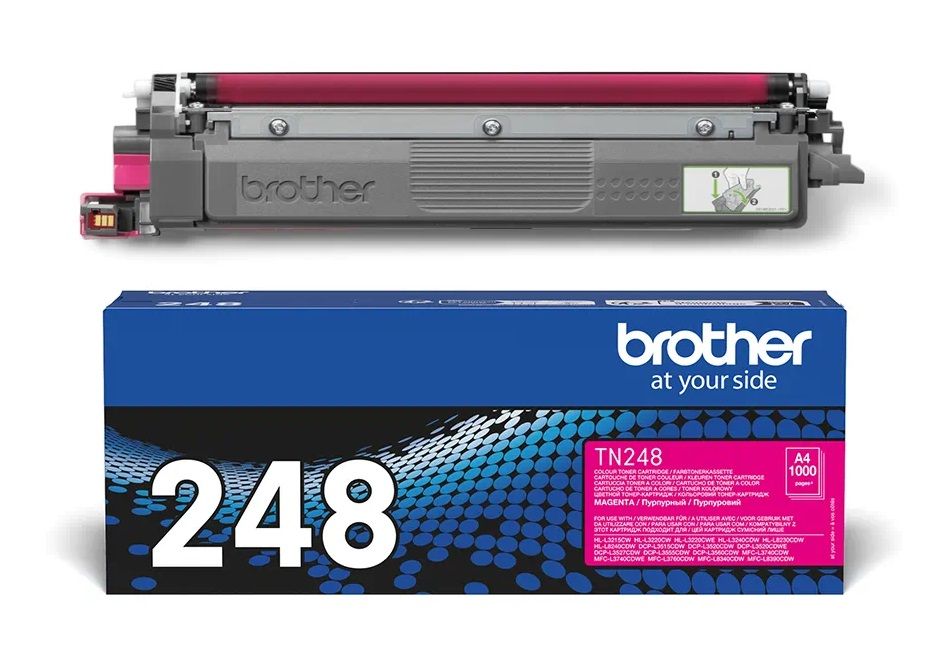 Brother Original TN-248M Magenta Toner Cartridge