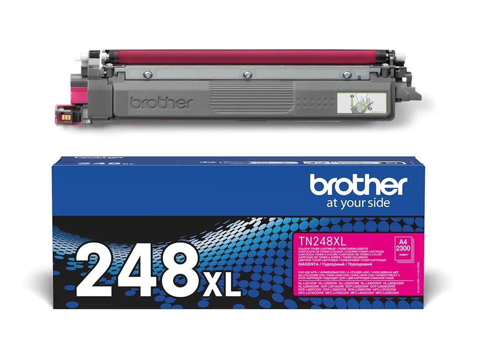 Brother Original TN-248XLM Magenta Toner Cartridge