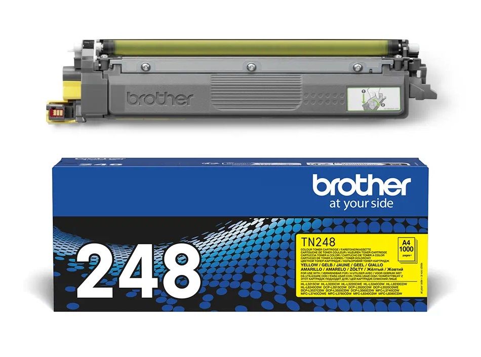 Brother Original TN-248Y Yellow Toner Cartridge