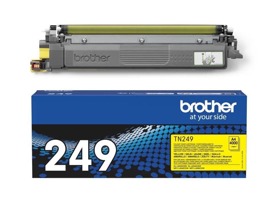 Brother Original TN-249Y Yellow Toner Cartridge