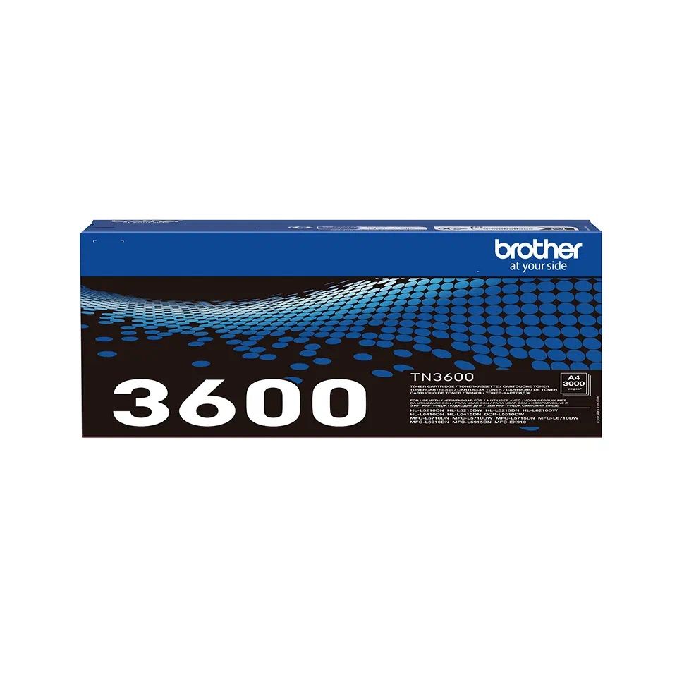 Original Brother TN-3600 Black Toner Cartridge