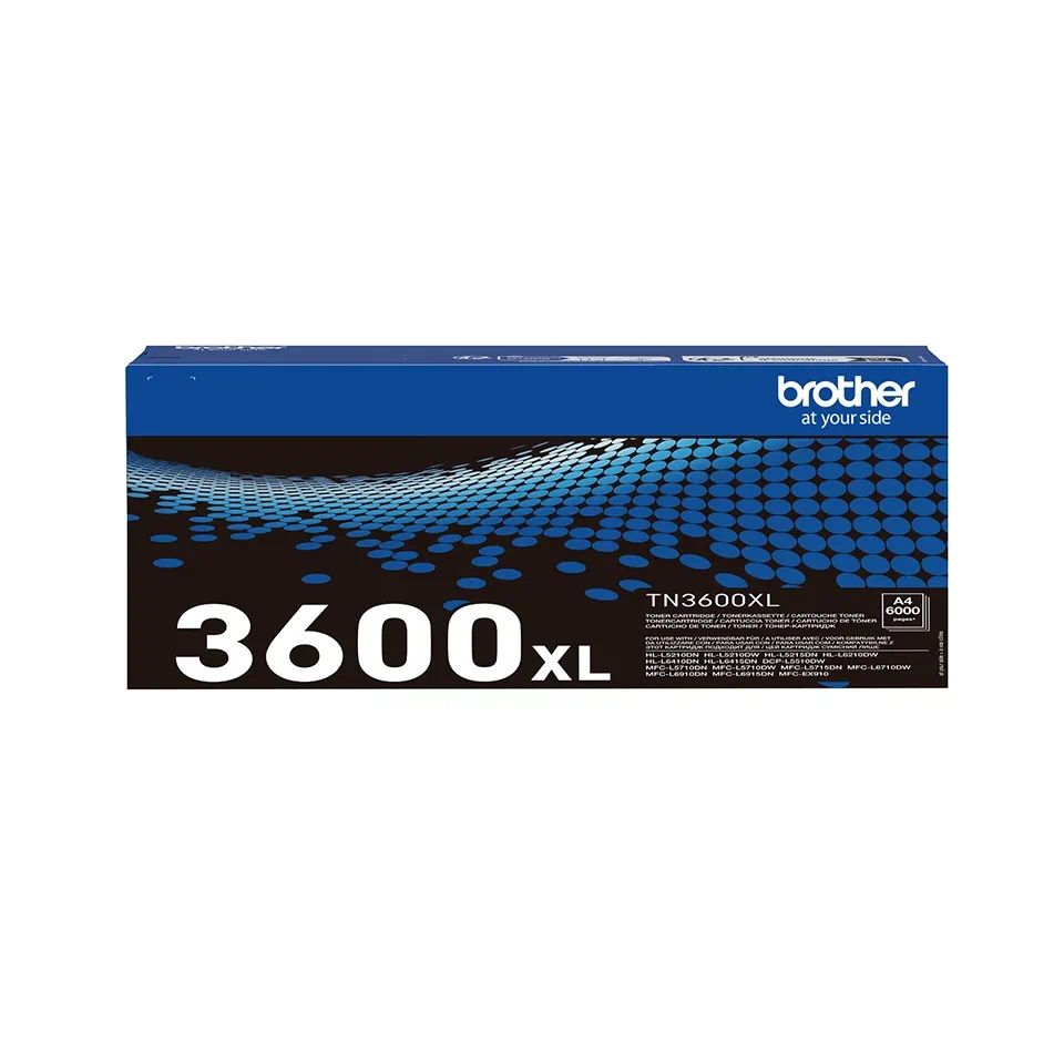 Brother Original TN-3600XL Black Toner Cartridge