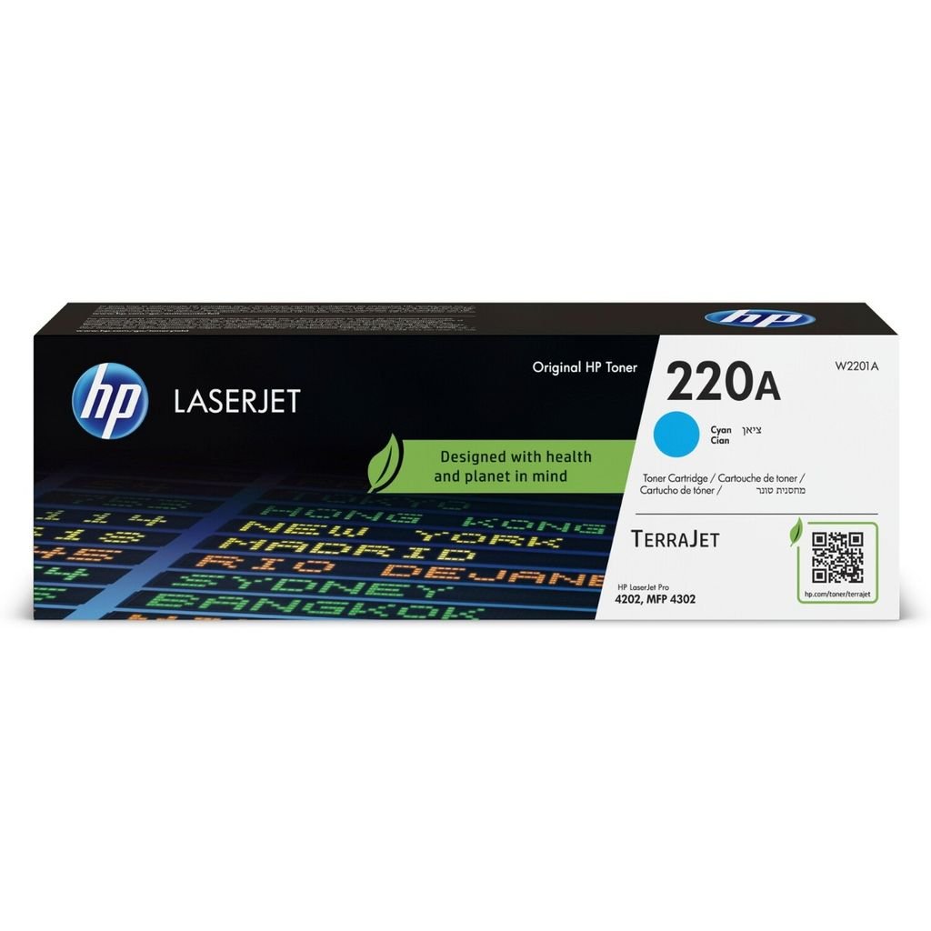 HP Original 220A Cyan Toner Cartridge W2201A